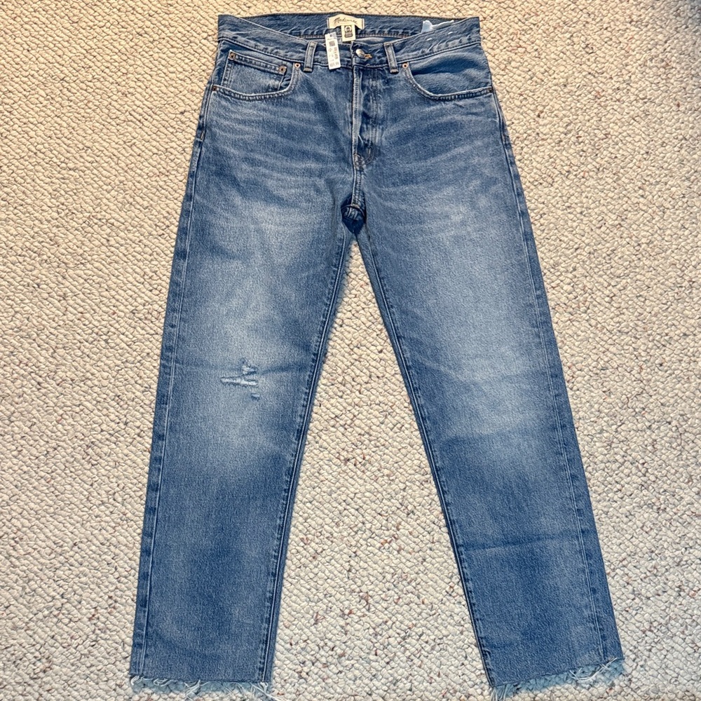Women’s Madewell The Dean Easy Straight Jean